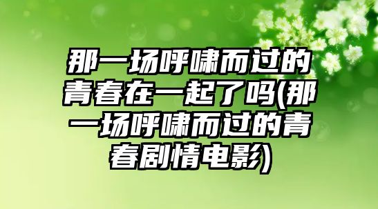 那一場呼嘯而過的青春在一起了嗎(那一場呼嘯而過的青春劇情電影)