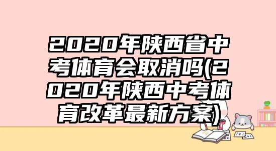 2020年陜西省中考體育會取消嗎(2020年陜西中考體育改革最新方案)