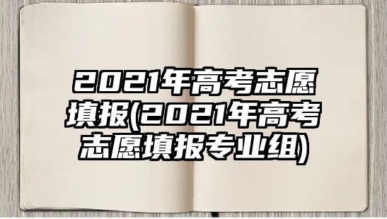 2021年高考志愿填報(2021年高考志愿填報專業(yè)組)